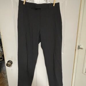 Elegant Charcoal Men's Dress Pants